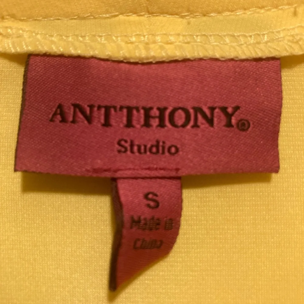 Antthony Studios Elegant Yellow Embroidered Blazer - Picture 5 of 5